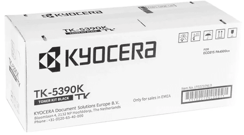 Тонер Kyocera Тонер-картридж TK-5390K для ECOSYS PA4500cx чёрный (18000 стр.)