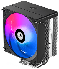 Устройство охлаждения(кулер) ID-Cooling SE-214-XT V2 RGB Soc-AM5/AM4/1200/1700/1851 серебристый/черный 4-pin 16-27.2dB Al+Cu 200W 550gr Ret - фото 4