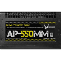 Блок питания Formula V Line AP-550MM, 550W, APFC, 80+, 12cm Fan - фото 2