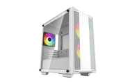 корпус Deepcool CC360 WH ARGB без БП, боковое окно (закаленное стекло), белый, mATX (R-CC360-WHAPM3-G-1) - фото 3