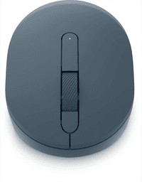 Мышь Dell Mouse MS3320W Wireless; Mobile; USB; Optical; 1600 dpi; 3 butt; , BT 5.0; Midnight Green - фото 1