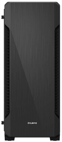Корпус ZALMAN S3 TG, ATX, BLACK, TEMPERED GLASS WINDOW, 2x3.5", 2x2.5", 2xUSB2.0, 1xUSB3.0, FRONT 2x120mm (существенное повреждение коробки) - фото 3