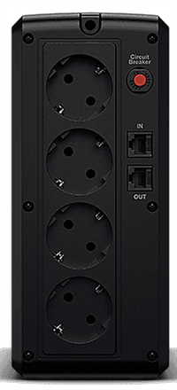 Источник бесперебойного питания CyberPower UT1100EG Line-Interactive 1100VA/660W USB/RJ11/45 (4 EURO) (существенное повреждение коробки) - фото 2