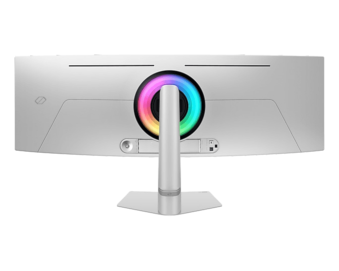 Монитор Samsung 49" Odyssey OLED G9 G93SD S49DG932SI Curved (OLED 32:9 5120x1440x240Hz 0,03ms 250cd 1:1 178/178 1,07  DP;HDMI; Micro HDMI; USB3.2 Gen1 x2 (USB-C); HAS Til (незначительное повреждение коробки)