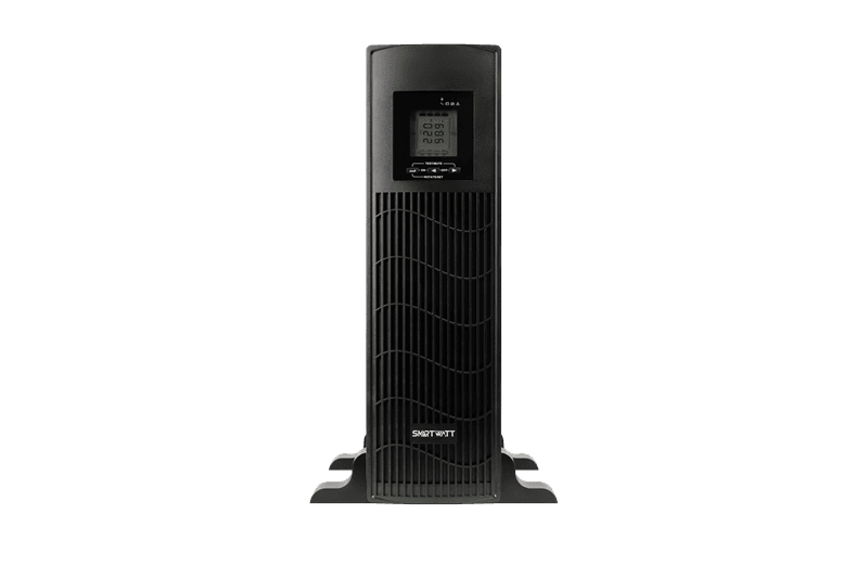 Источник бесперебойного питания SMARTWATT ИБП линейно-интерактивный SIN, 1500/1200 ВА/Вт, стоечный/напольный, LCD дисплей, IEC C13 - 3 шт., Schuko CEE7/4 - 3 шт. (существенное повреждение коробки)