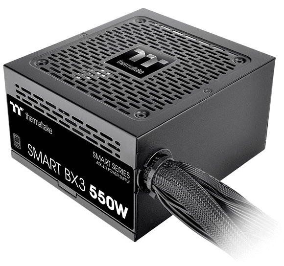Блок питания Thermaltake Smart BX3 550W, ATX 3.1, APFC, 12cm Fan, 80+ Bronze, Non Modular, Retail