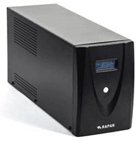 (734) Бастион RAPAN-UPS 3000ВА/1800Вт/line-interactive/162 - 290 В/АКБ 7Ачx4/2xC13 2xSchuko/1,5 л.г. - фото 4