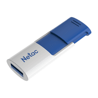 Netac USB Drive 64GB U182 Blue USB3.0,retractable [NT03U182N-064G-30BL] - фото 1