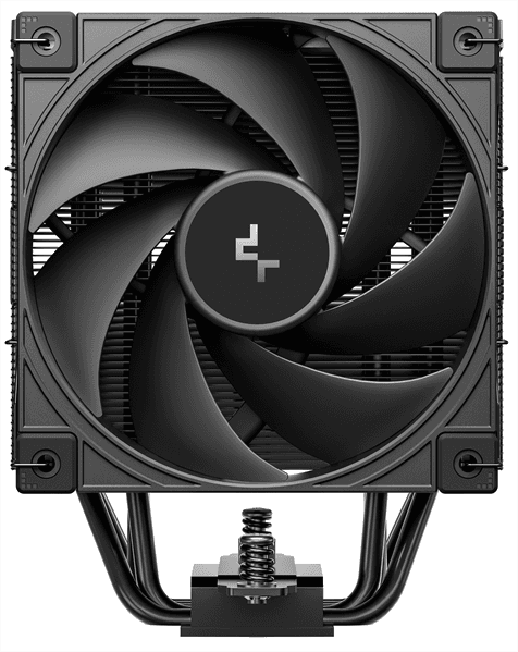 Кулер для процессора DEEPCOOL AK500 G2 LGA1851/1700/1200/115X/AM5/AM4 (9шт/кор, TDP 240W, PWM, Fan 120мм, 5 тепл. трубок, Copper Base, Wood-grain top cover, черный) RET (R-AK500G2-BKNNMN-GJD)