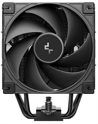 Кулер для процессора DEEPCOOL AK500 G2 LGA1851/1700/1200/115X/AM5/AM4 (9шт/кор, TDP 240W, PWM, Fan 120мм, 5 тепл. трубок, Copper Base, Wood-grain top cover, черный) RET (R-AK500G2-BKNNMN-GJD) - фото 1