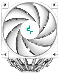 Кулер для процессора DEEPCOOL AK620 DIGITAL SE WH LGA20XX/1700/1200/115X/AM5/AM4 (9шт/кор, TDP 260W, PWM, DUAL Fan 120mm, 6 тепл. трубок, ARGB, белый) RET (R-AK620-WHADMN-GJD) - фото 5