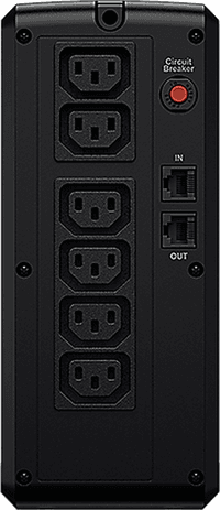 Источник бесперебойного питания CyberPower UT1100EIG Line-Interactive 1100VA/660W USB/RJ11/45 (6 IEC С13) (незначительное повреждение коробки) - фото 2