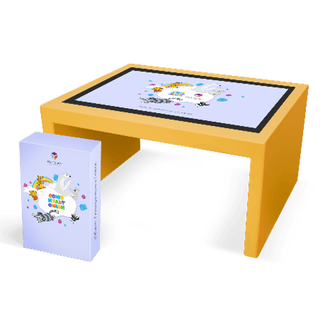интерактивный стол Интерактивный стол детский Nextouch KidTouch 43Р "Союзмультфильм": 43", FHD (1920х1080), PCAP, 10 касаний, Intel Pentium, DDR4 8Гб, SSD 256Гб, WiFi-модуль, USB 2.0 х 2, ПО Некст Мультитач, Windows/Lin