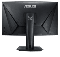 монитор ASUS 27" VG27VQ VA LED curved, 1920x1080, ProGaming, 1ms, 400cd/m2, 178°/178°, 100Mln:1, 165Hz, FreeSync, DVI, HDMI, DP, Speakers, HAS, Swivel, Tilt, VESA, Black, 90LM0510-B01E70 3 years - фото 3