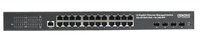 Коммутатор/ OSNOVO Гигабитный L3 PoE коммутатор на 28 портов, 24 *10/100/1000 Base-T PoE, 4*10G SFP+ Uplink, PoE на порт до 30W, суммарно до 400W - фото 2
