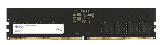 Оперативная память Netac Basic DIMM 8GB DDR5-4800 (PC5-38400) C40 40-40-40-77 1.1V Memory module