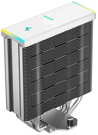 Кулер для процессора DEEPCOOL AK400 DIGITAL SE WH LGA1700/1200/115X/AM5/AM4 (18шт/кор, TDP 220W, PWM, Fan 120mm, 4 тепл. трубки, ARGB, белый) RET (R-AK400-WHADMN-GJD) - фото 3
