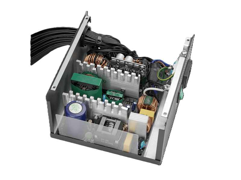 Блок питания Deepcool GAMERSTORM PK600D (ATX 2.4, 600W, PWM 120mm fan, Active PFC+DC to DC, 80+ BRONZE) RET (R-PK600D-FA0B-WGEU)