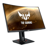 Монитор ASUS 27" TUF Gaming VG27WQ VA Curved 2560X1440 1ms (MPRT) 400cd HDR400 165Hz HDMI DP MM Swivel HAS Black - фото 2