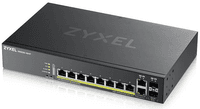 Коммутатор/ ZYXEL NebulaFlex Pro GS2220-10HP Hybrid L2 PoE+ Switch, 19 "rack, 8xGE PoE+, 2xCombo (SFP / RJ-45), 180W PoE Budget, Standalone / Cloud Management - фото 3