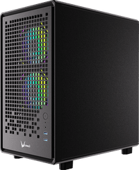 корпус Formula V Line Air Mesh G2 Black, MATX, USB3.0*2, FRONT 2x120mm FRGB, REAR 1x120mm FRGB - фото 4