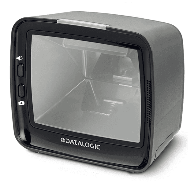 Сканер штрикода Datalogic Magellan 3450VSi, Kit, USB Keyboard Scanner, 1D/2D Model, Counter/Wall Mount, Power Brick/Cord (EU), Type A 4.5 m/15 ft Cable