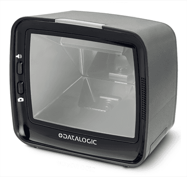 Сканер штрикода Datalogic Magellan 3450VSi, Kit, USB Keyboard Scanner, 1D/2D Model, Counter/Wall Mount, Power Brick/Cord (EU), Type A 4.5 m/15 ft Cable