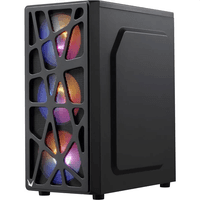 корпус Formula V Line MANA BLACK, ATX, TYPE-C*1, USB2.0*1, USB3.0*1, FRONT 3x120mm FRGB, REAR 1x120mm FRGB - фото 5