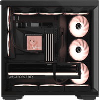 корпус Formula V Line Crystal Z7 PA Black, ATX, TYPE-C*1, USB3.0*1, Front+Side Glass, SIDE 3x PERFORMANCE ARGB, REAR 2x PERFORMANCE ARGB - фото 7