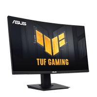 Монитор ASUS 23.6" TUF Gaming VG24VQER VA Curved 1920x1080 1ms 250cd 180Hz MM HDMI DP Tilt Black - фото 2