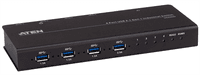 USB коммутатор ATEN 4 x 4 USB 3.2 Gen 1 Industrial Hub Switch - фото 3
