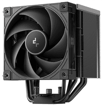 Кулер для процессора DEEPCOOL AK500 G2 LGA1851/1700/1200/115X/AM5/AM4 (9шт/кор, TDP 240W, PWM, Fan 120мм, 5 тепл. трубок, Copper Base, Wood-grain top cover, черный) RET (R-AK500G2-BKNNMN-GJD) - фото 6