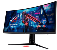 Монитор ASUS 34" ROG Strix XG349C ProGaming IPS Curved 3440x1440 1ms 400cd HDR400 180Hz HDMI DP UDB Type MM Black - фото 2
