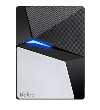 SSD накопитель Netac Z7S 120GB USB 3.2 Gen 2 Type-C External SSD, R/W up to 510MB/440MB/s,with USB-C to USB-A cable and USB-A to USB-C adapter 3Y wty