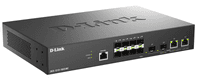 Коммутатор D-Link DGS-1210-10XS/ME/C1A Управляемый L2 коммутатор с 8 портами 1000Base-X SFP и 2 комбо-портами 10GBase-T/SFP+ - фото 2