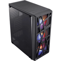 корпус Formula V Line MANA BLACK, ATX, TYPE-C*1, USB2.0*1, USB3.0*1, FRONT 3x120mm FRGB, REAR 1x120mm FRGB - фото 3