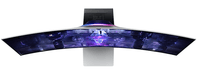 Монитор Samsung 34" Odyssey OLED G8 S34BG850SI Curved OLED 21:9 3440x1440x175Hz 0,03ms 1М:1 250cd 178/178 mini DP; micro HDMI; USB-C (65 Вт) Spk Tilt HAS Pivot VESA Silver - фото 2