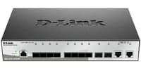 D-Link DGS-1210-12TS/ME/B1A Управляемый L2 коммутатор с 10 портами 1000Base-X SFP и 2 портами 10/100/1000Base-T - фото 1