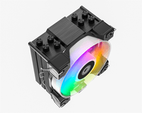 Кулер ID-Cooling SE-214-XT DF ARGB черный 120мм алюминий/медь 1500rpm 27db 4-pin 180W 150мм - фото 1