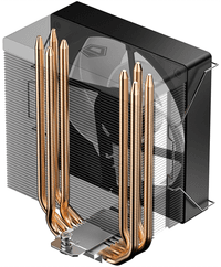 Устройство охлаждения(кулер) ID-Cooling SE-214-XT V2 RGB Soc-AM5/AM4/1200/1700/1851 серебристый/черный 4-pin 16-27.2dB Al+Cu 200W 550gr Ret - фото 13