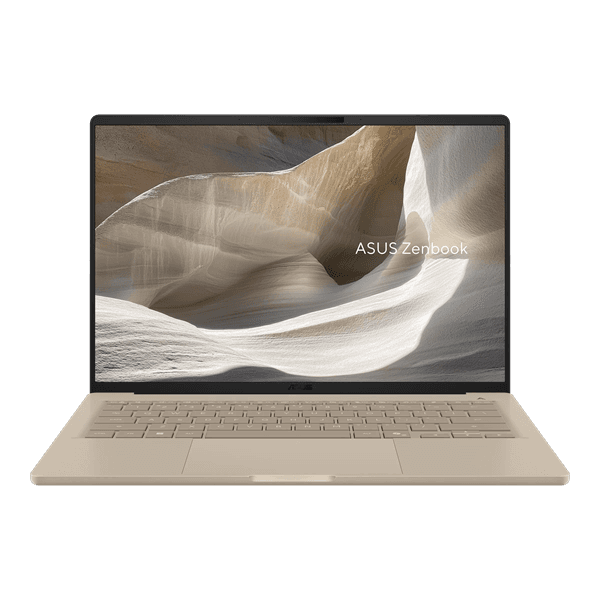 Ноутбук ASUS Zenbook A14 UX3407NA-QD100W Snapdragon X2 Elite (18-core) X2E88100/LPDDR5X 32GB 1TB M.2 NVMe PCIe 4.0 SSD/Qualcomm Adreno GPU/ 14" WUXGA (1920 x 1200) OLED 16:10/WIN11 HOME/0.99kg/Zabriskie Beige