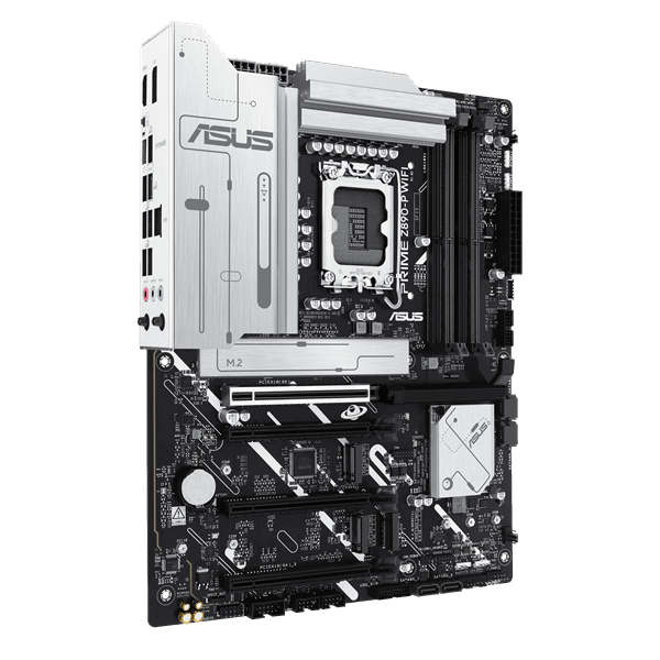 ASUS PRIME Z890-P WIFI (Socket 1851, ATX, 4xDDR5(256GB), DP/HDMI/USB Type-C, 1xPCIe 5.0x16/3xPCIe 4.0x16, 1xLAN (2.5GbE), Wi-Fi 7, BT5.4, 4xSATA 6Gb/s, 4xM.2, 1xThunderbolt 4 , 7xUSB )
