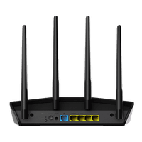 Роутер беспроводной Asus RT-AX57 AX3000 10/100/1000BASE-TX черный - фото 1