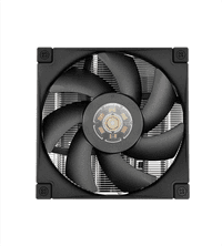 Cooler Deepcool AN400 LGA1700/1200/115X/AM5/AM4 низкопрофильный 52,5 mm TDP 150W, PWM, Fan 120mm, 4 тепл. трубок - фото 5