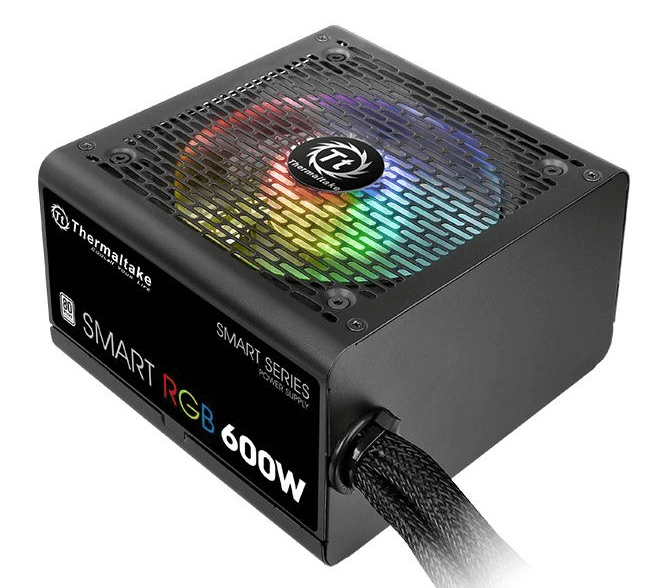 Блок питания Thermaltake PS-SPR-0600NHSAWE-1, 600W / APFC / 80+ / Smart RGB
