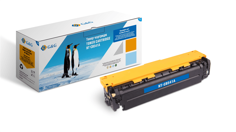 Картридж Cartridge G&G 203A для HP CLJ M254/M280/M281 с чипом 1 300 стр. голубой аналог CF541A гарантия 36 мес.
