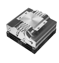 Cooler Deepcool AN400 LGA1700/1200/115X/AM5/AM4 низкопрофильный 52,5 mm TDP 150W, PWM, Fan 120mm, 4 тепл. трубок - фото 4