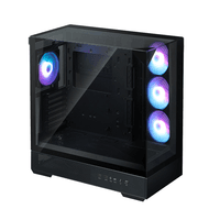Корпус для ПК Zalman P40 Prism Plus Black ATX Mid Tower PC Case, 120mm ARGB Fanx4 - фото 2
