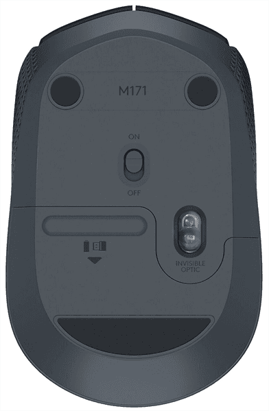 мышь Logitech Wireless Mouse M171, black, CN, [910-004424/910-004643] (незначительное повреждение коробки)