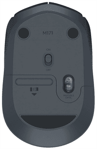 мышь Logitech Wireless Mouse M171, black, CN, [910-004424/910-004643] (незначительное повреждение коробки) - фото 1